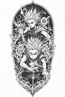 hunter x hunter tattoo design idea