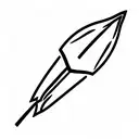 Arrowhead tattoo design idea