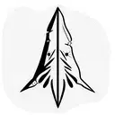 4 Arrowheads tattoo design idea
