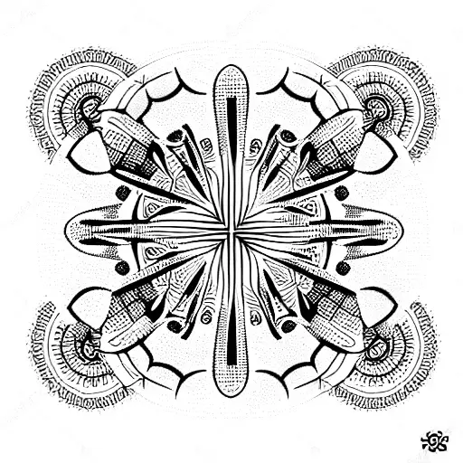 Mandala tattoo design idea