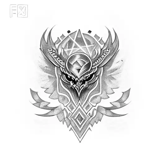 fenix tattoo design idea