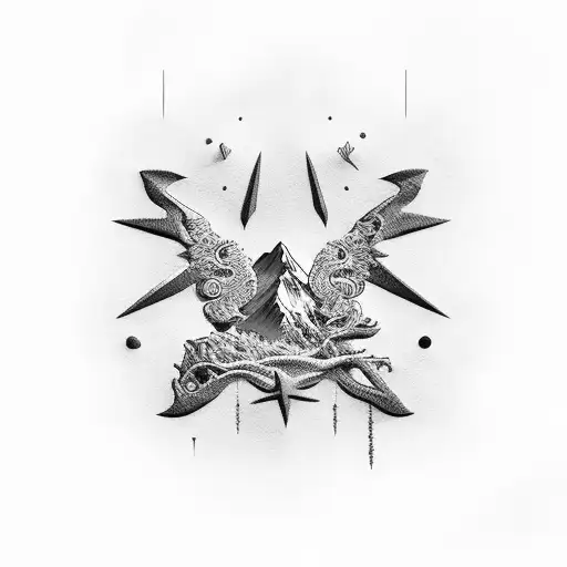 Oregon Coast tattoo design idea