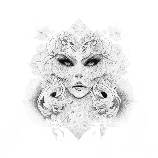 ivy  tattoo design idea