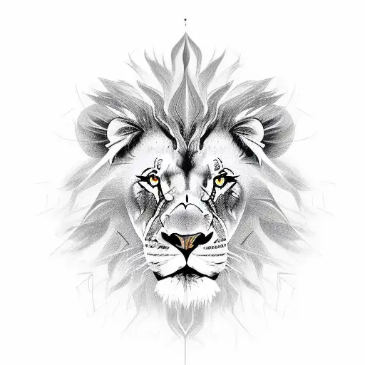 S.A.V.I Temporary Tattoo Stickers, Lion with Cub Baby Lion Child Tattoo  Pattern For Men, Women, Tattoo For Hand Arm, Size 21x11cm - 1Pc. :  Amazon.in: Beauty