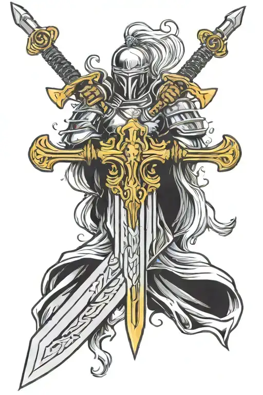 Claymore sword  tattoo design idea