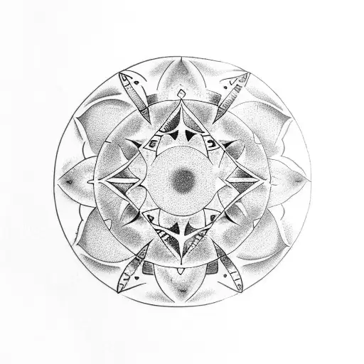 Wiccan Moon Phases tattoo design idea