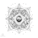 Wiccan Moon Phases tattoo design idea