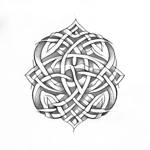 Celtic Knot tattoo design idea