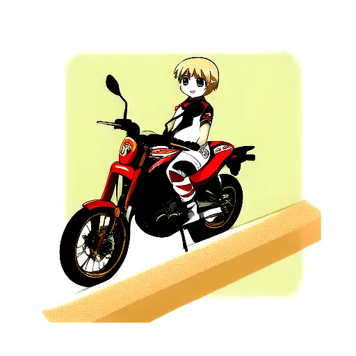 moto honda navi  tattoo design idea