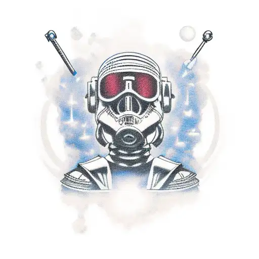I am the master of my fate; I am the captain of my soul tattoo design idea
