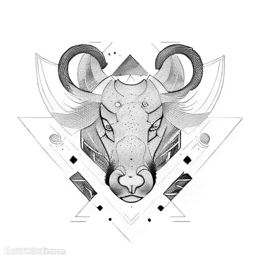 Combine elements of graphic design and animals to create a unique logo-inspired tattoo design tattoo design idea