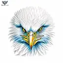 Eagle Albania mountain tattoo design idea