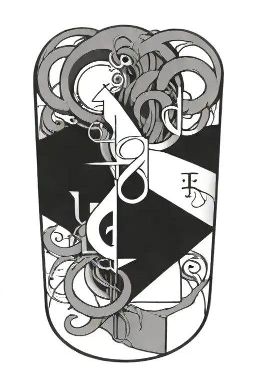 Schrodinger equation tattoo design idea