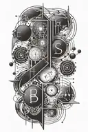 Schrodinger equation tattoo design idea