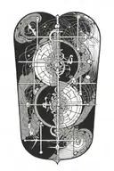 Schrodinger equation tattoo design idea