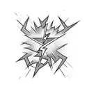 Lightning Bolt tattoo design idea