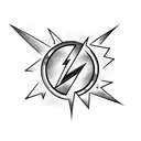 Lightning Bolt tattoo design idea