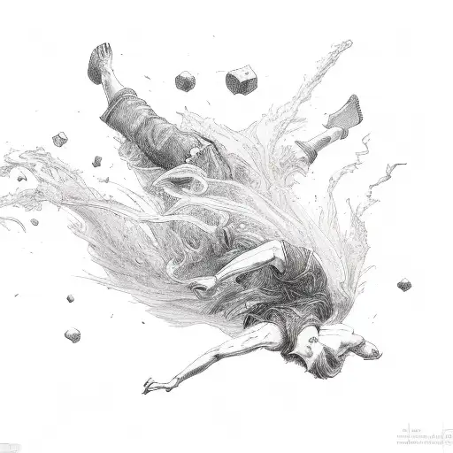 fallin icarus tattoo design idea