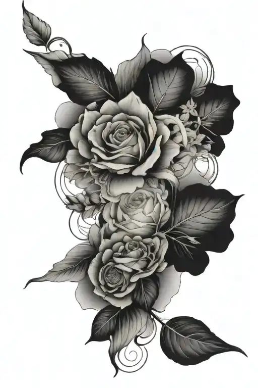 moment mori memento vivere tattoo design idea