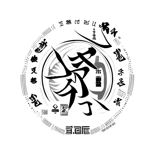 judo in kanji tattoo design idea
