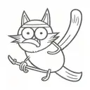 Mordecai Regular Show tattoo design idea