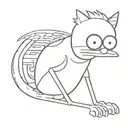 Mordecai Regular Show tattoo design idea