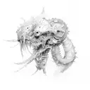 cybersigilism tattoo design idea