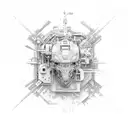 cybersigilism tattoo design idea