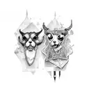 the last shadow puppets tattoo design idea