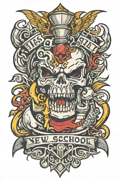 Company logo tattoo design idea