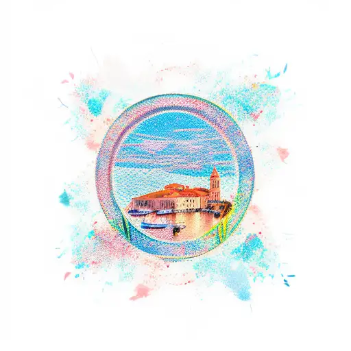 Šibenik Croatia tattoo design idea