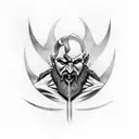 Kratos tattoo design idea