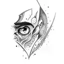 Kratos tattoo design idea