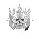 a strong hardworking man tattoo design idea