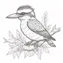 kookaburra  tattoo design idea