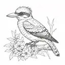 kookaburra  tattoo design idea