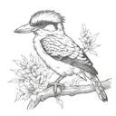 kookaburra  tattoo design idea