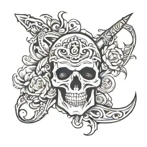 pp band tattoo design idea