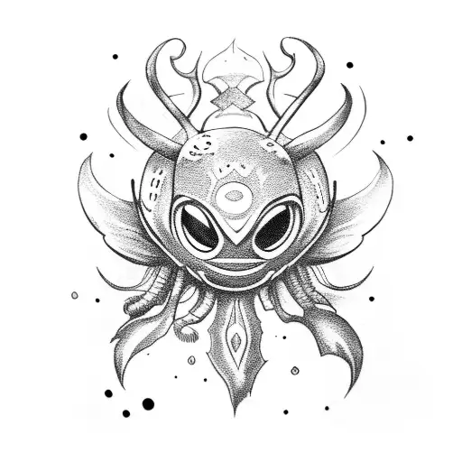 Hollow knight  tattoo design idea