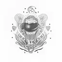 best friends, corona beer, strawberries, cinema, swimming, bridge tattoo design idea