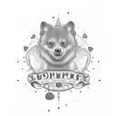 best friends, corona beer, strawberries, cinema, swimming, bridge tattoo design idea