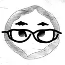 kid with binocular  tattoo design idea