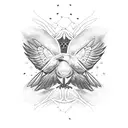 3 crows in a row tattoo design idea