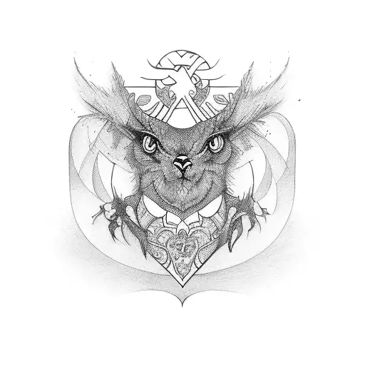 LOVE with m c m tattoo design idea