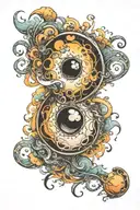 Semicolon tattoo design idea