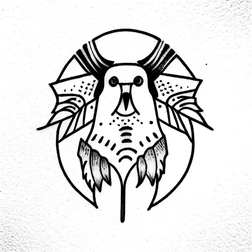 kea tattoo design idea