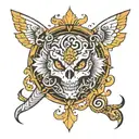 MMVIII tattoo design idea