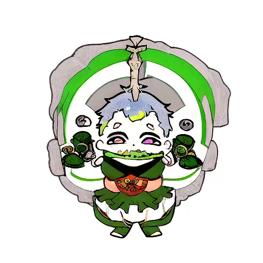 Un tatuaje de una cabeza de león con ojos verdes puede ser audaz y representar la fuerza y la arrogancia de una manera e tattoo design idea