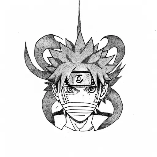 Naruto tattoo design idea