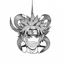 Naruto tattoo design idea